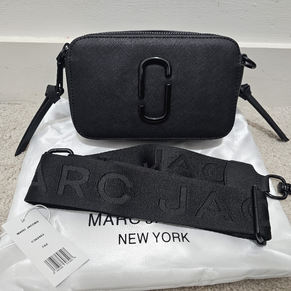 Marc Jacobs Black Crossbody Bag